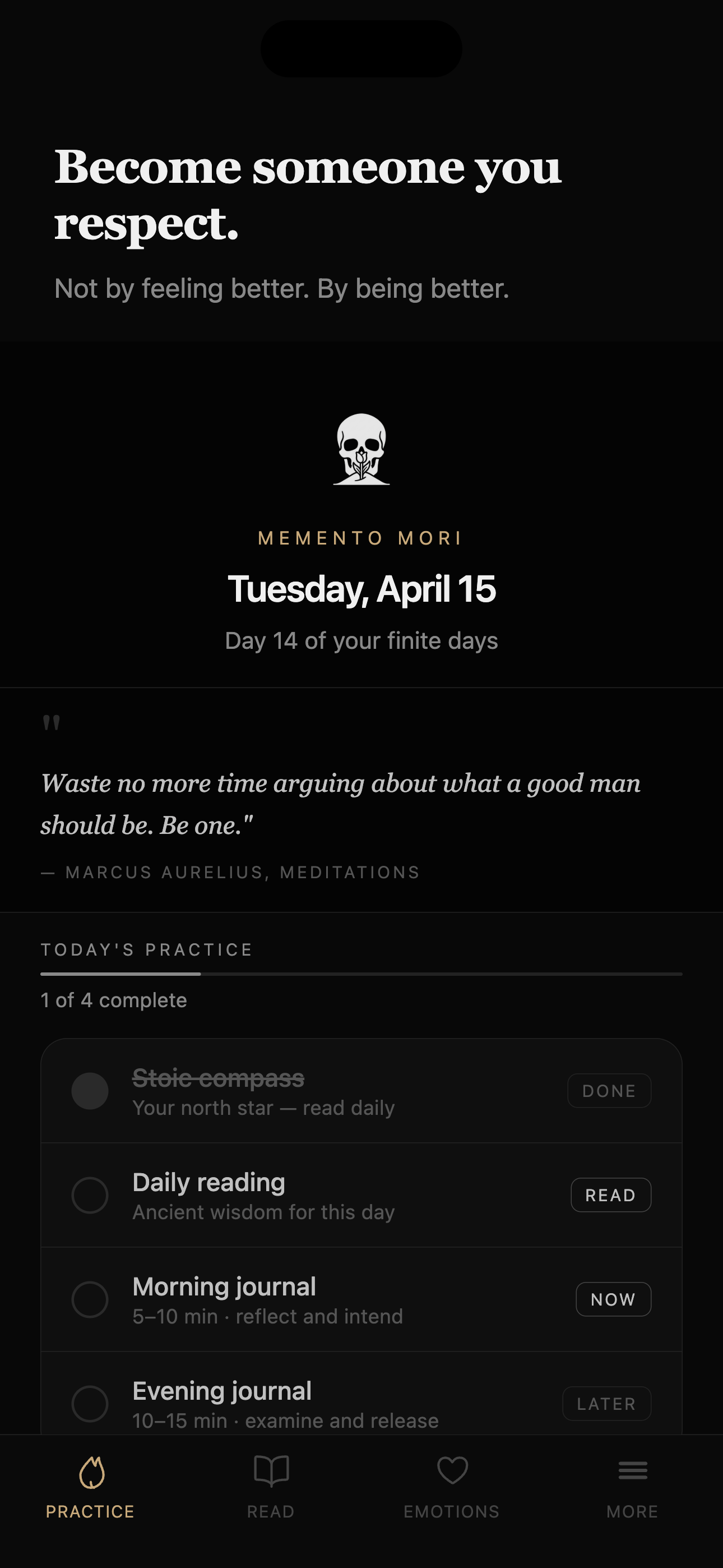 App screenshot
